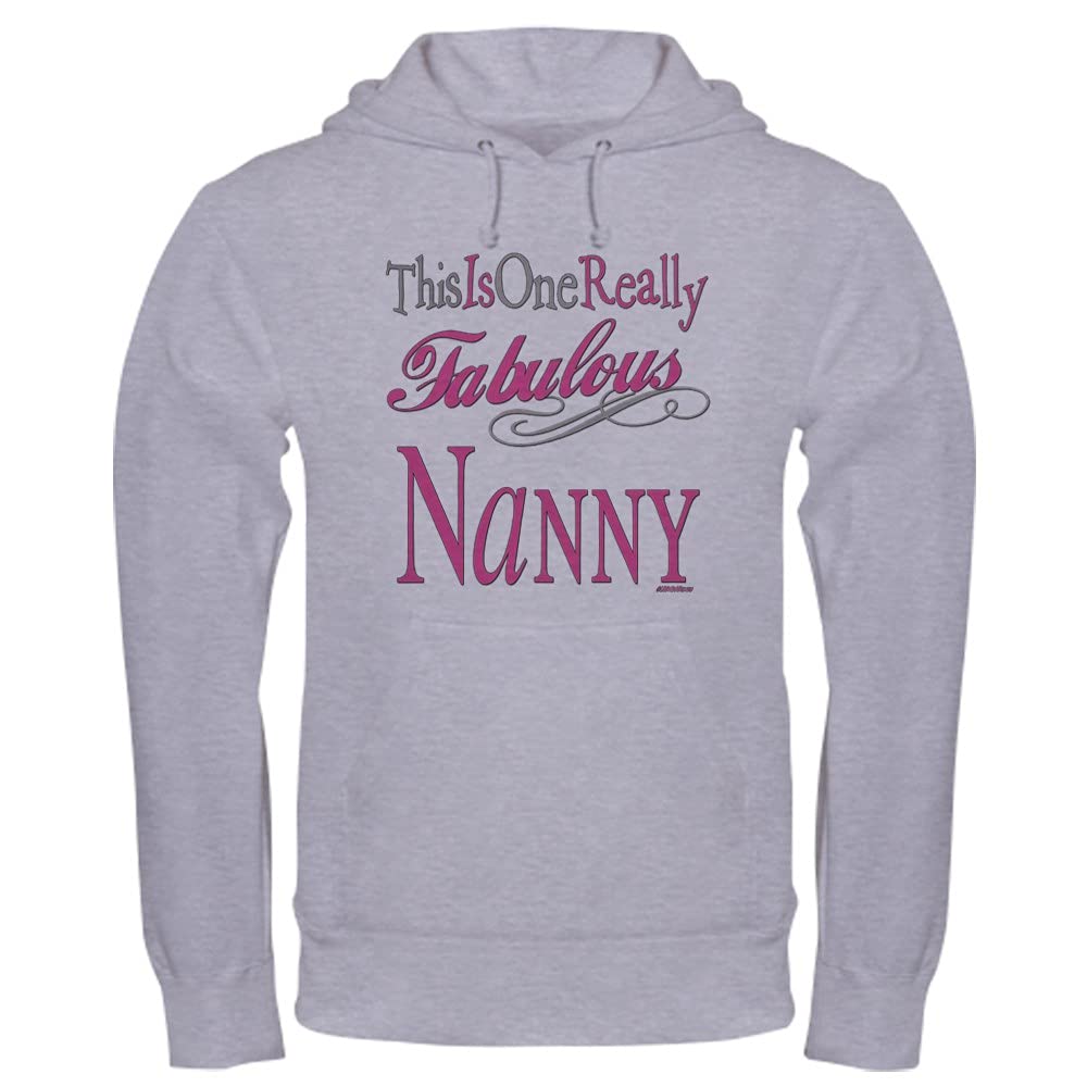 Fabulous Nanny Hooded Sweatshirt - Soft Cotton Pullover with Front Pocket | Perfect for Babysitters, Nannies & Caregivers - Cozy Gift for Childcare Professionals