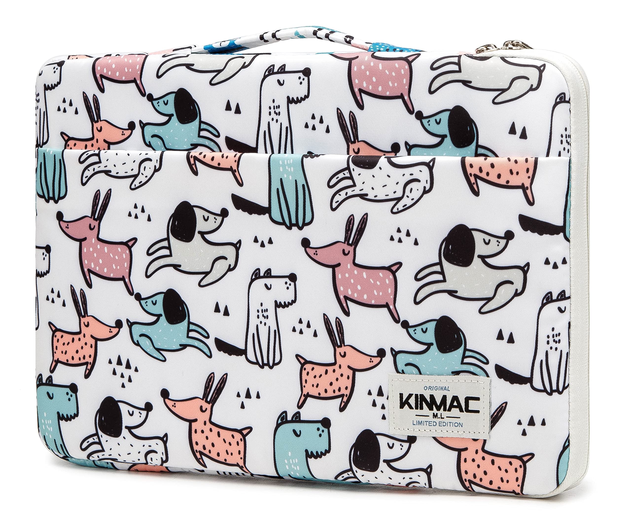 360° Protective Water Resistant Laptop Sleeve Case with Handle - Fits MacBook Pro 13