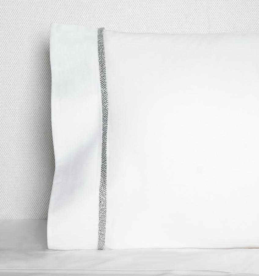 Premium Emilia Pillowcases Set - Soft & Breathable 100% Cotton Pillow Covers for Bedroom Decor - Standard/Queen Size (2 Pack) - Perfect for Home, Hotel, and Airbnb Use