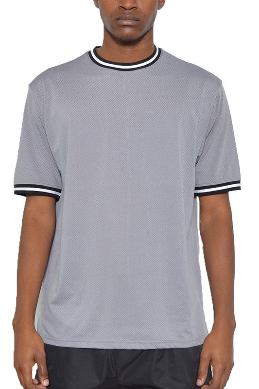 Soft Micromesh Round Neck T-Shirt for Men & Women - Breathable Comfort Fit Casual Tee - Perfect for Gym, Yoga, Running & Everyday Wear