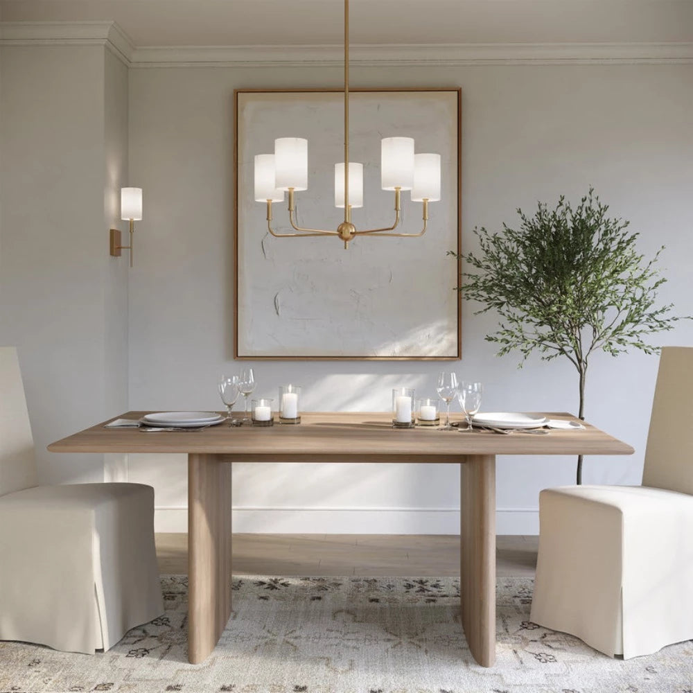 Hela Crystal Chandelier - Elegant Modern Ceiling Light Fixture for Dining Room, Living Room & Bedroom | Energy-Efficient LED Lighting for Home Decor