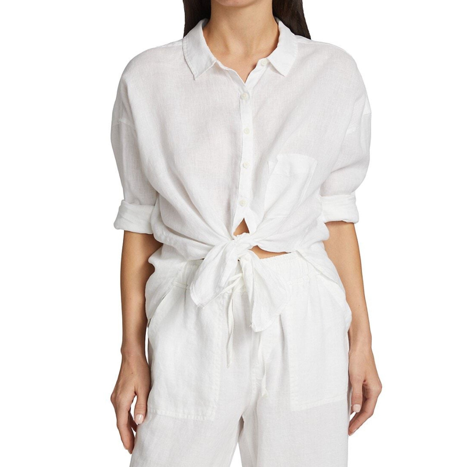 Beck Women's Stylish White Shirt - Casual & Office Wear for Everyday Elegance