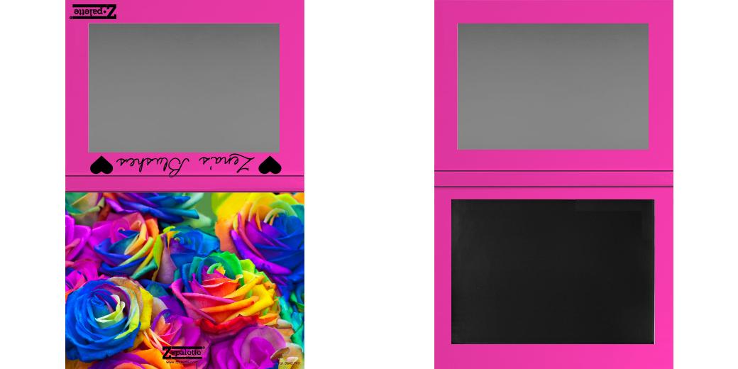 Custom Extra Large Magnetic Z Palette for Makeup - Perfect for Professional Artists & Travel Makeup Organizer