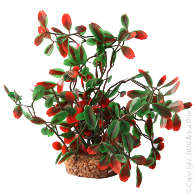 Aqua One Ecoscape Medium Calidum ET Folius Green - Premium Artificial Aquarium Plants for Fish Tank Decor | Perfect for Freshwater & Tropical Aquascaping