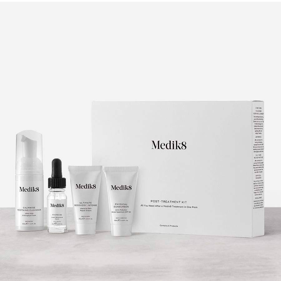 Medik8 Post Treatment Kit for Skin Recovery – Hydrating & Soothing Skincare Set for After Facial Treatments, Peels, or Laser Therapy – Perfect for Sensitive & Dry Skin Care Routine