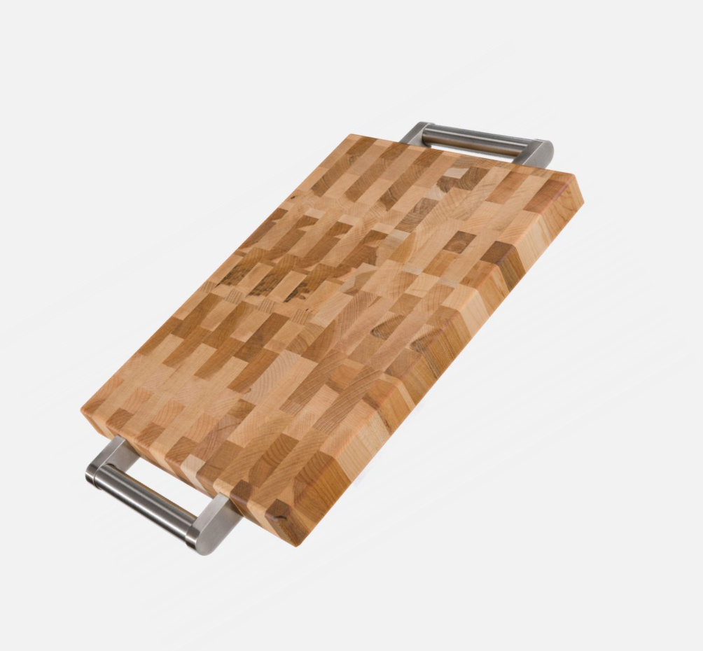Premium Maple Wood Butcher Block Cutting Board - Durable Kitchen Chopping Board for Meat, Vegetables & Fruits - Perfect for Home Cooking, BBQ & Meal Prep