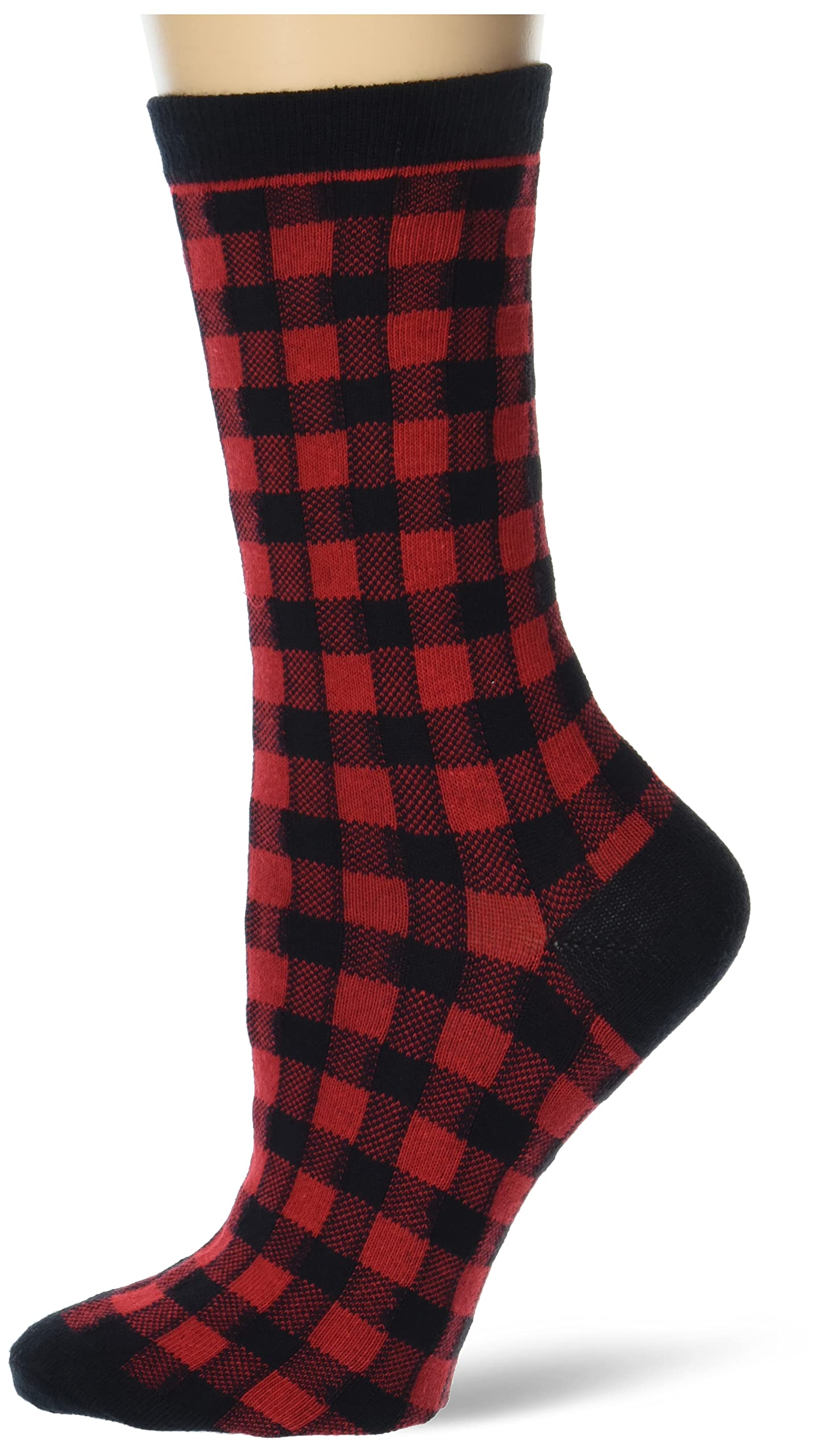Hatley Women's Printed Crew Socks - Soft Cotton Ankle Socks with Fun Patterns - Perfect for Casual Wear, Gifts & Everyday Comfort