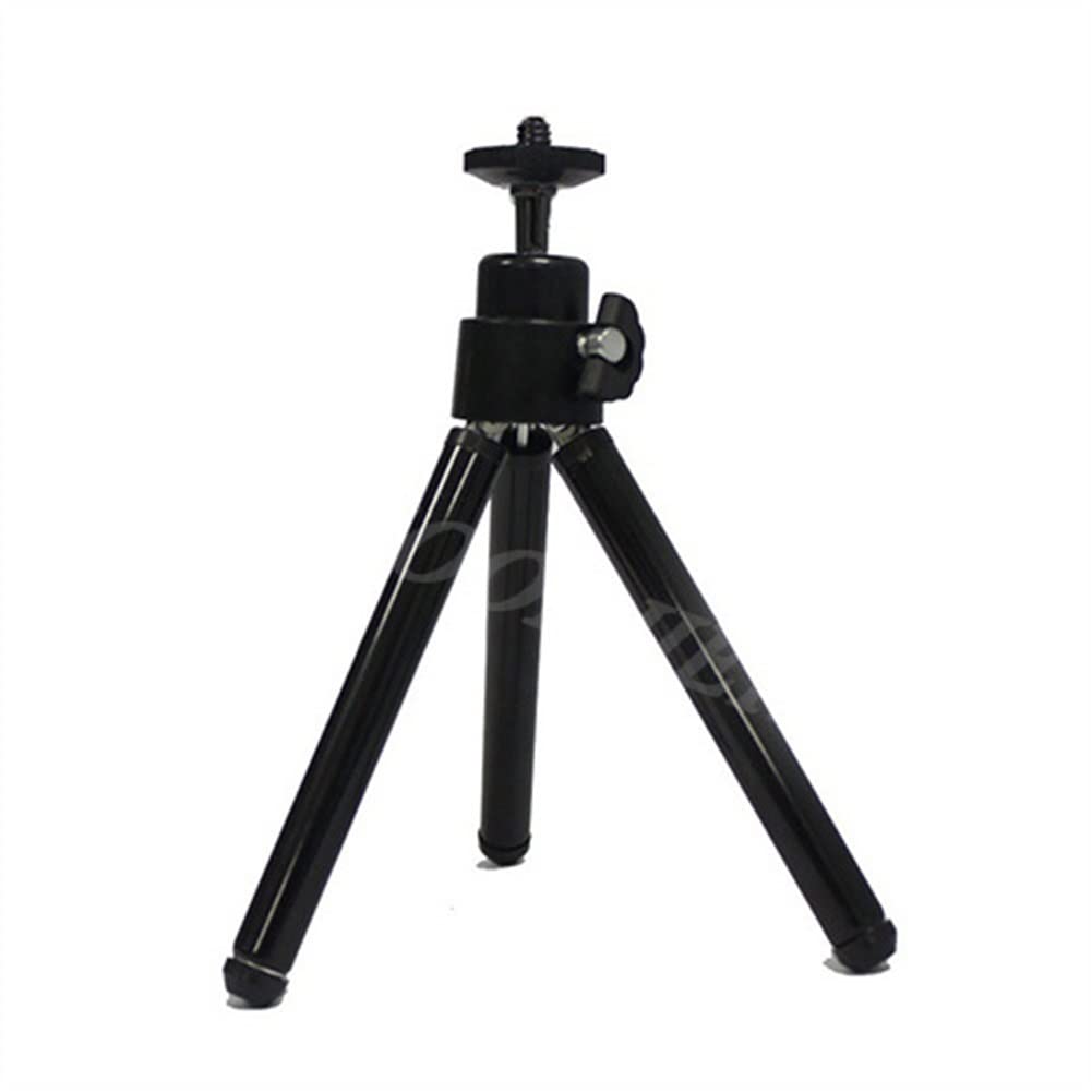 RajoNN Mini Flexible Phone Tripod with Clip - Portable Vlog Stand for Mobile Phones, Red - Perfect for Travel, Live Streaming & Photography