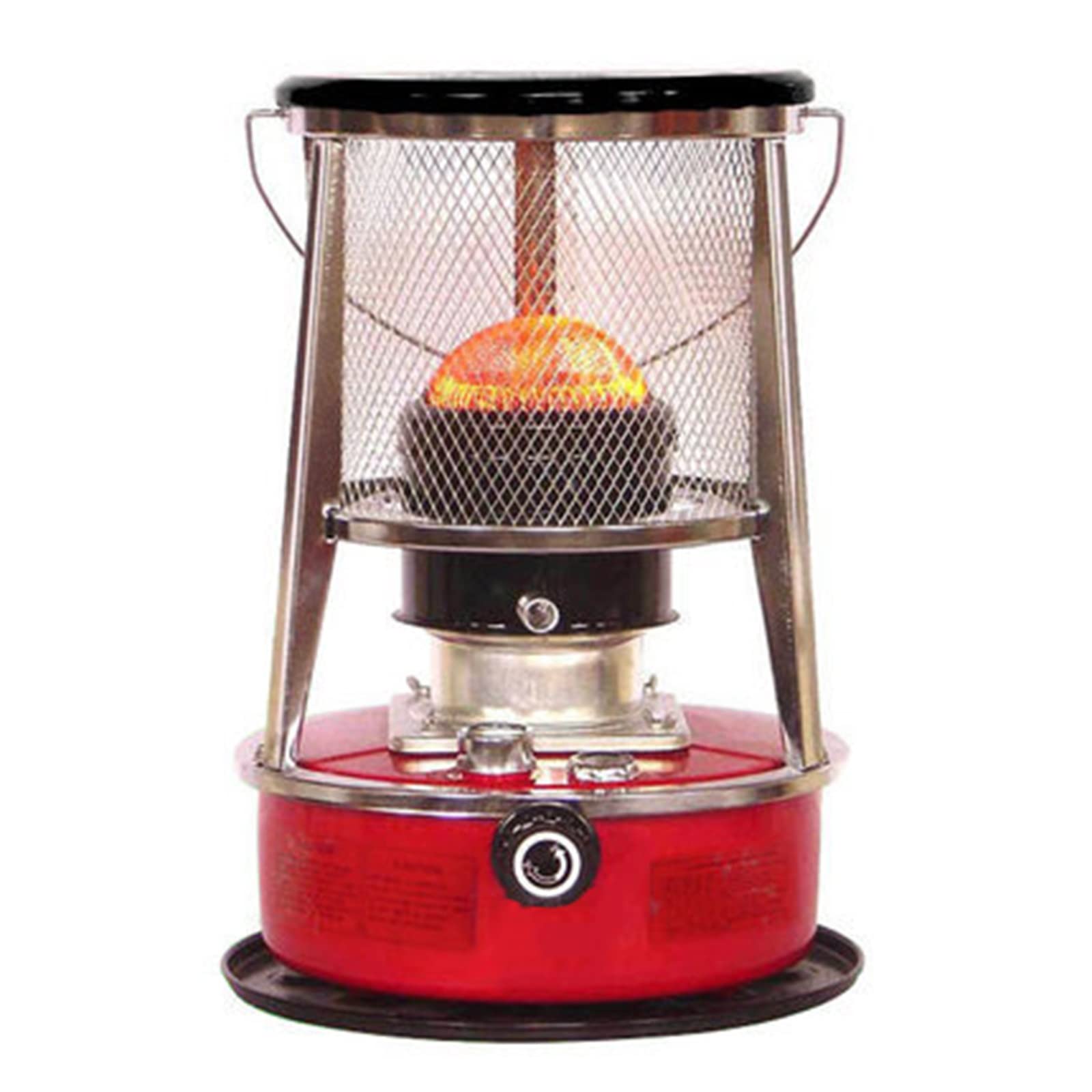 Portable Outdoor Kerosene Heater - Instant Heating, Energy Efficient & Eco-Friendly for Camping, Patio, Garage & Backyard Use - Red