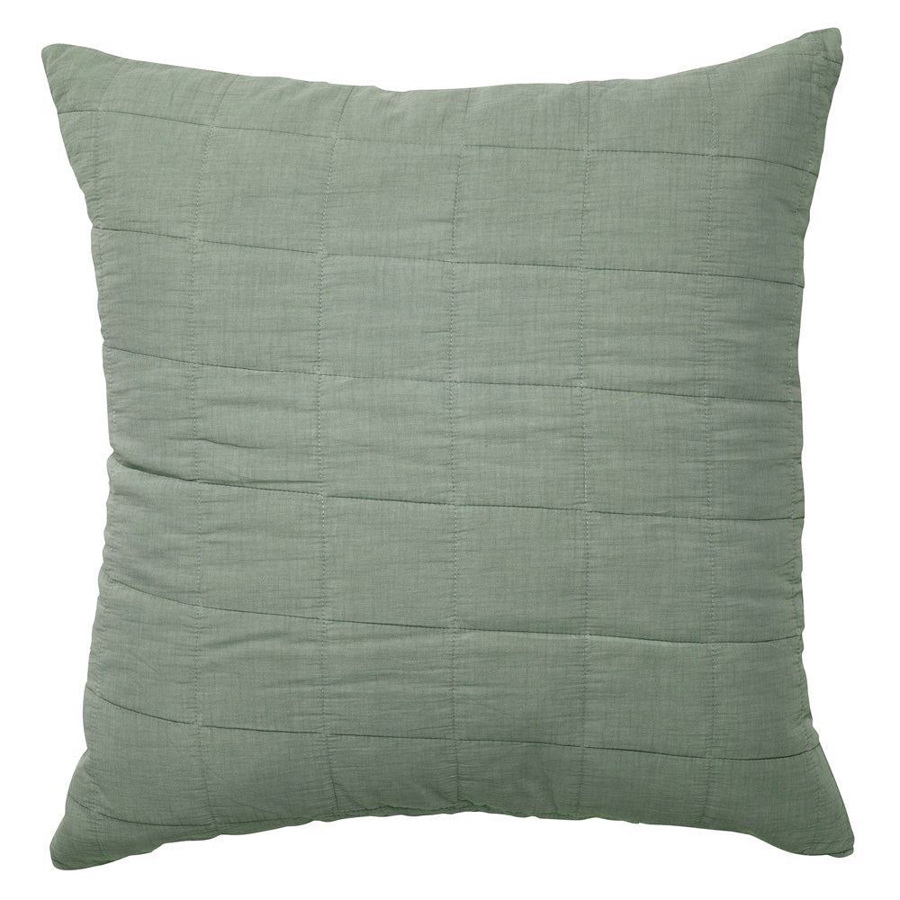Premium Geraldton Olive European Pillowcase - 100% Cotton Luxury Bedding for Home & Hotel Use - Soft & Breathable Decorative Pillow Cover for Sofa, Bed, or Guest Room