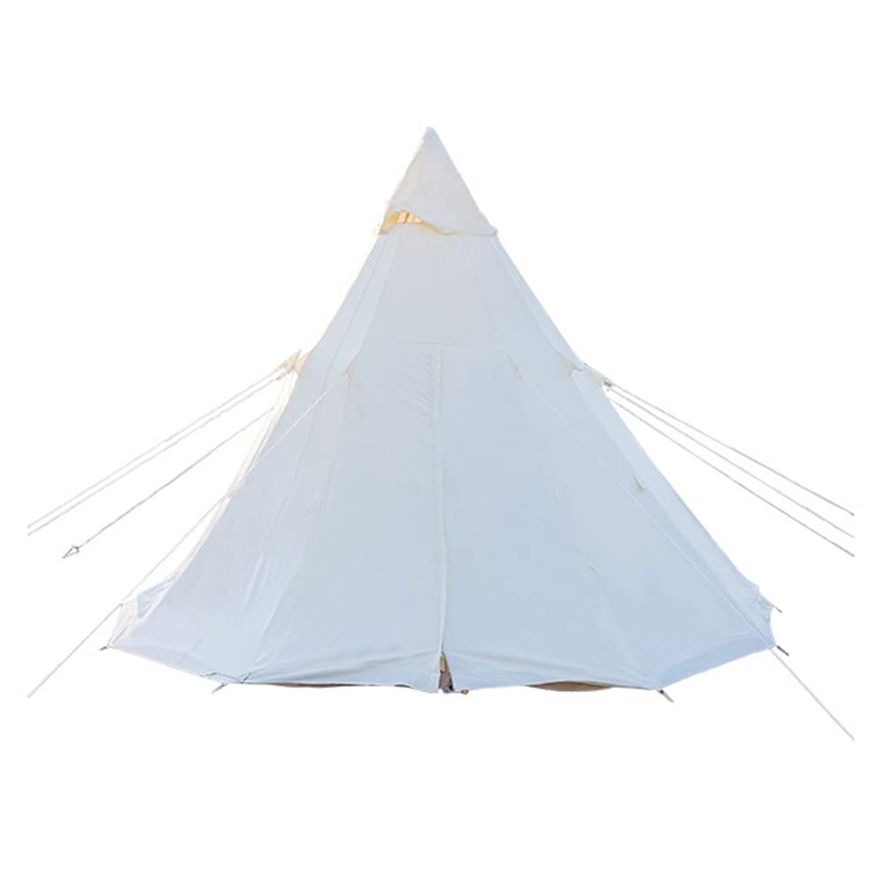 Waterproof Pyramid Tent for Outdoor Camping, Hiking & Mountaineering – Family-Sized Indian Tipi Style Shelter – Perfect for Backpacking, Beach Trips & Festivals