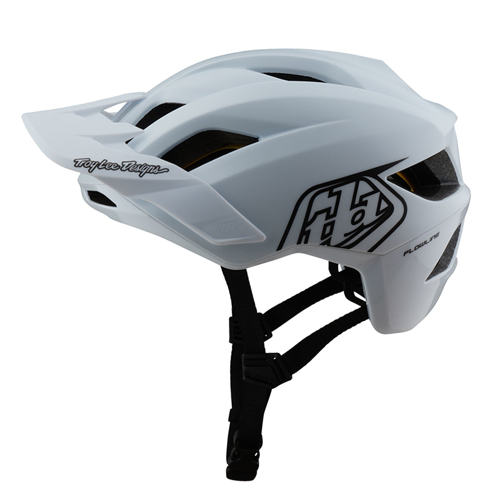 Flowline Helmet Point White / Black - Lightweight & Durable Bike Helmet for Adults - Perfect for Cycling, Commuting & Outdoor Sports