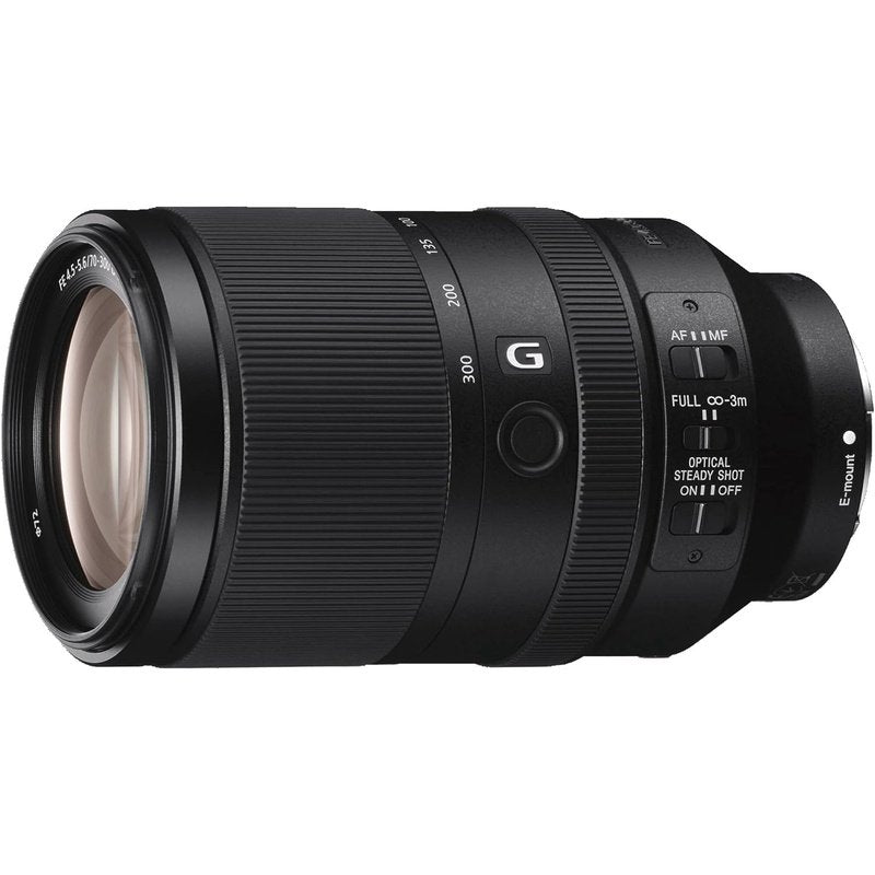 Sony FE 70-300mm F4.5-5.6 G OSS Full Frame E-Mount Telephoto Zoom Lens for Portrait, Wildlife & Sports Photography