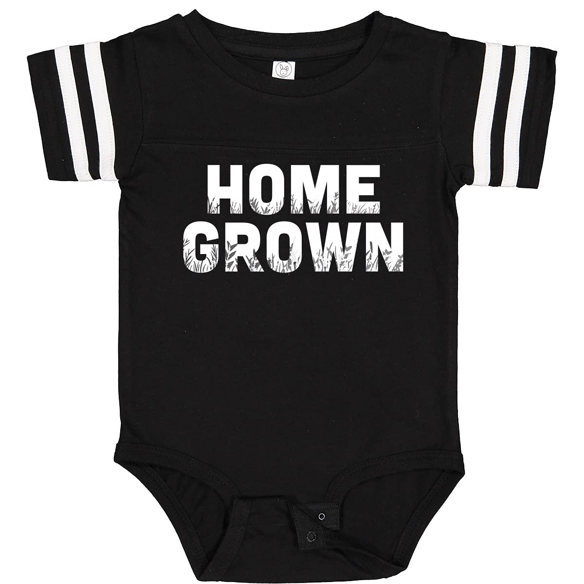 Inktastic Home Grown Baby Bodysuit - Organic Cotton Infant Onesie for Newborns & Toddlers - Perfect for Playtime, Family Photos & Everyday Comfort