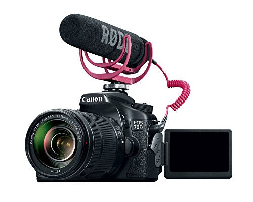 Canon EOS 70D DSLR Camera Video Creator Kit with 18-55mm Lens - Perfect for YouTube, Vlogging & Professional Photography