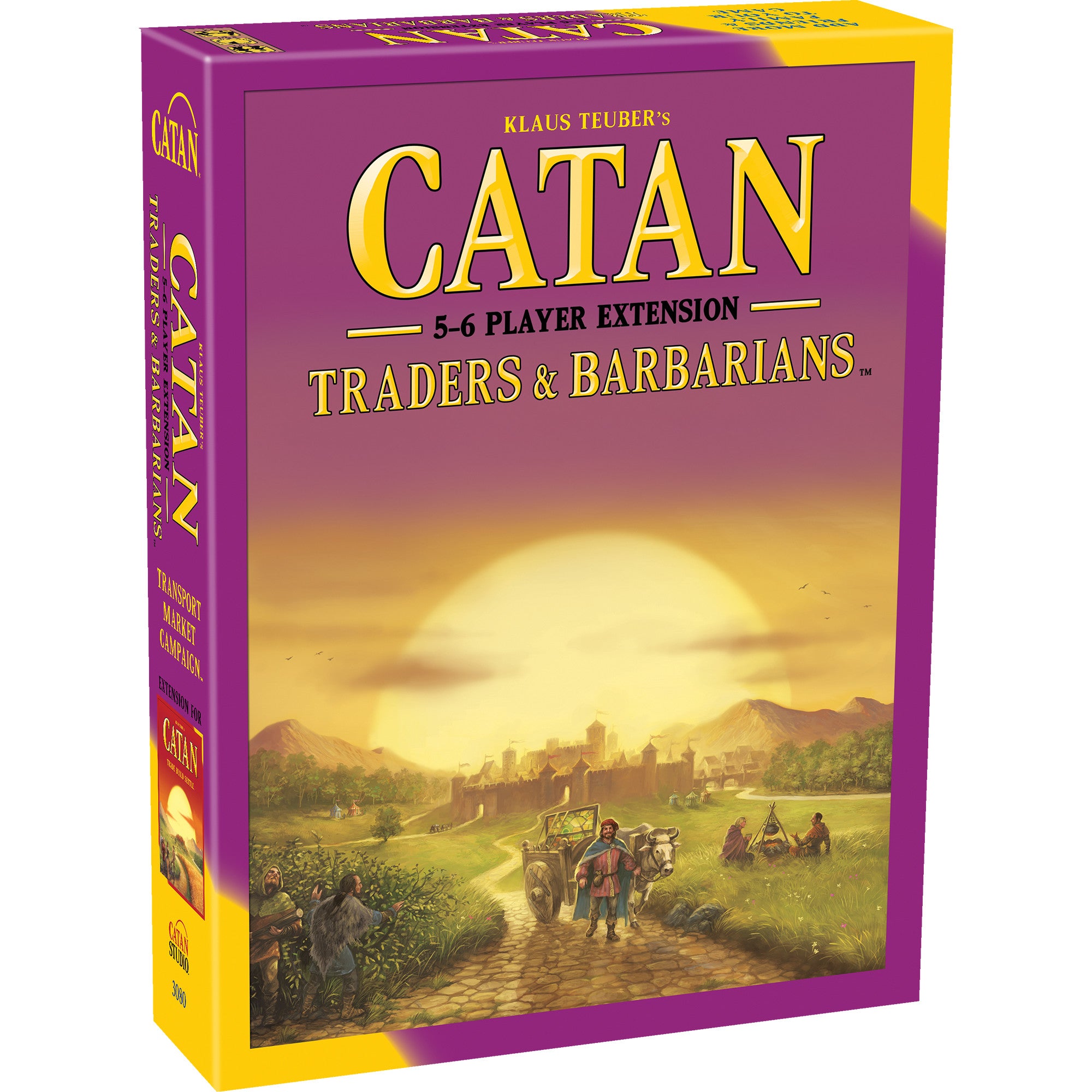 Catan Traders and Barbarians 5-6 Player Expansion (5th Edition) - Board Game for Family Game Night & Strategy Game Enthusiasts