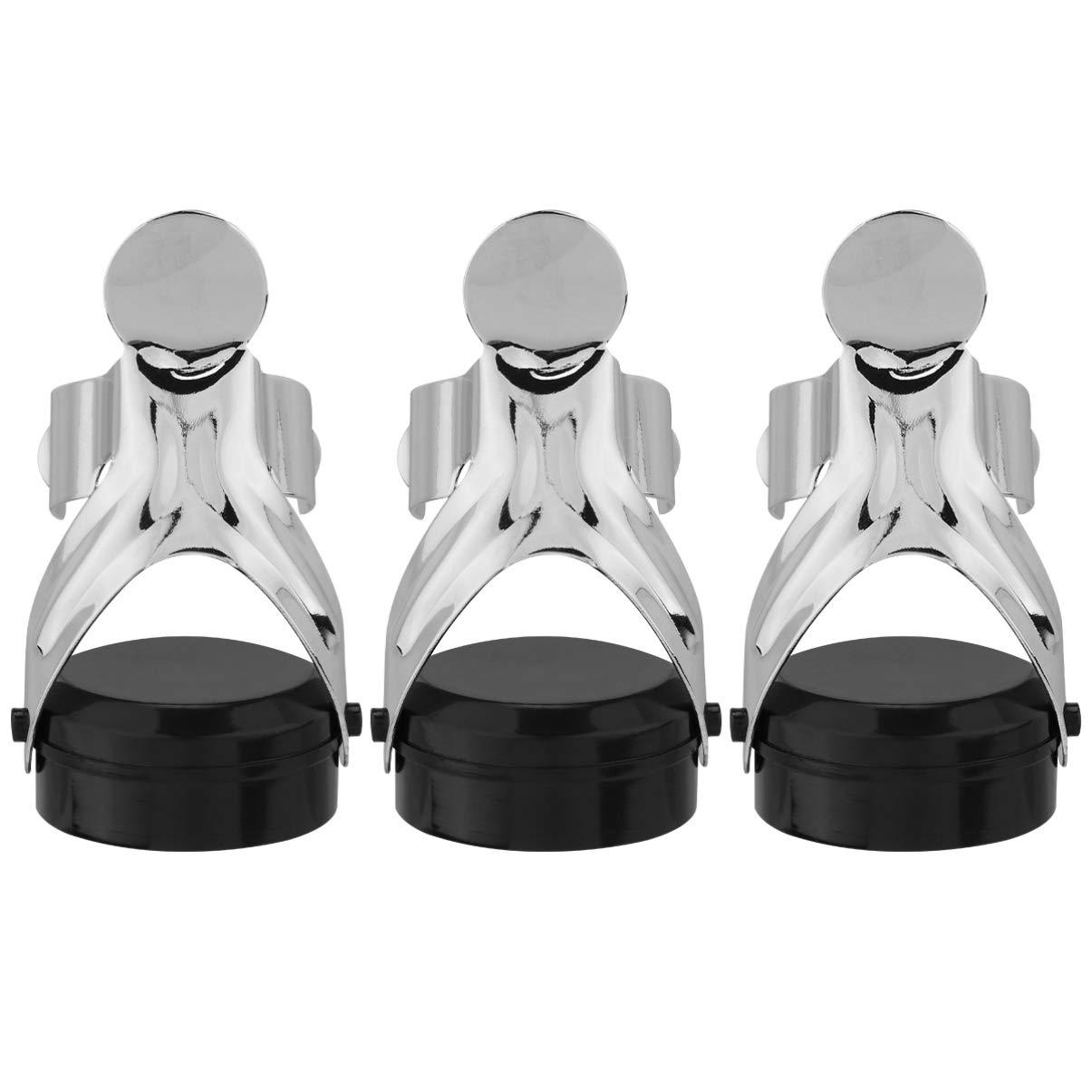 Premium Stainless Steel Champagne Stopper - Leak-Proof Wine Bottle Sealer with Built-In Pressure Pump for Cava & Sparkling Wines | Keep Bubbles Fresh for Parties, Weddings & Special Occasions