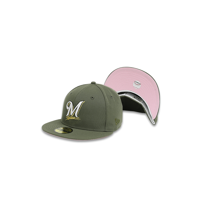 Milwaukee Brewers 2002 All-Star Game Patched 59FIFTY Fitted Hat for Men - Official MLB Baseball Cap for Sports Fans & Casual Wear