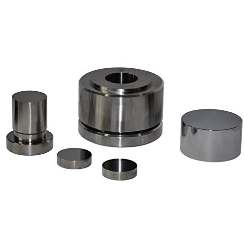 CYKY-0302 Round Hydraulic Press Mold for Powder Compacting - Manual Hydraulic Press Machine for Metal, Ceramic & Pharmaceutical Powder Forming