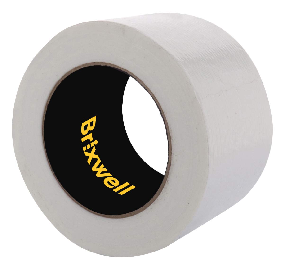 Brixwell 48 Rolls Clear Filament Strapping Tape 3 Inch x 60 Yard Heavy Duty Packing Tape - Made in USA for Shipping, Moving & Storage