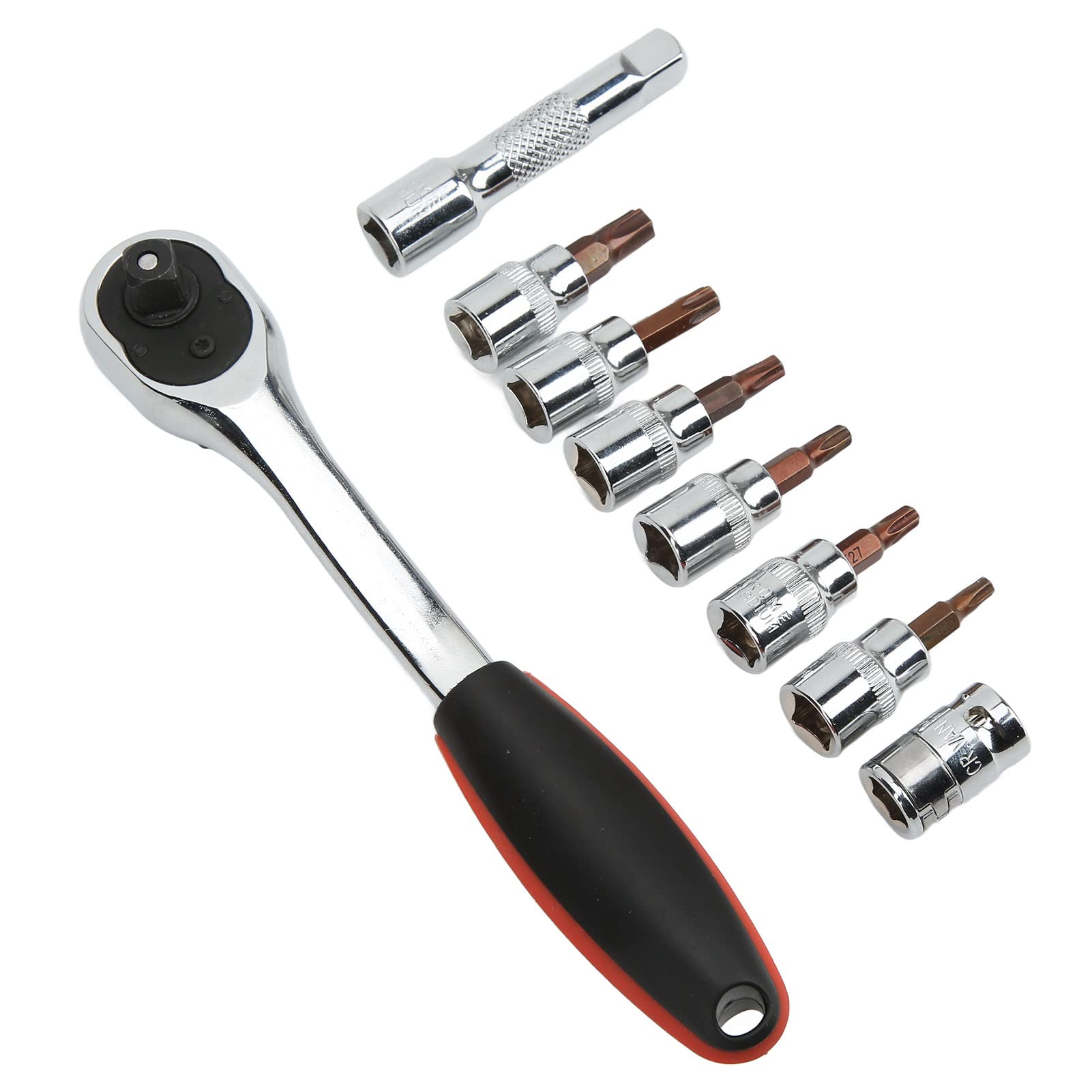 Car Socket Wrench Tool Set - Heavy Duty Vehicle Maintenance Kit with Swing Room & Safe Handle for Hard Top Door Removal - Perfect for Auto Repair, DIY Projects & Emergency Roadside Fixes