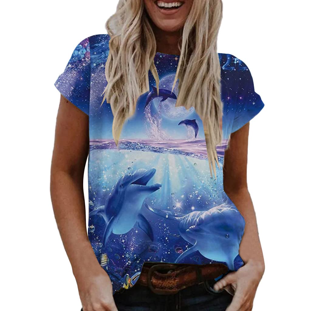 JPGIF Women's Running T-Shirts - Western Ethnic Style Printed V-Neck Top for Casual & Athletic Wear | Perfect for Jogging, Gym, and Everyday Fashion