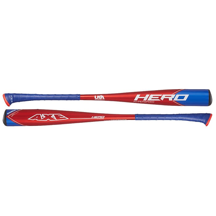 2023 Axe Hero Hyperspeed USA 12 Youth Baseball Bat L198K - Lightweight Aluminum Alloy Bat for Kids & Teens, Perfect for Little League, Travel Ball & Youth Baseball Practice