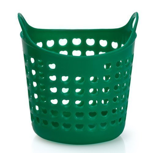 Green Desk Organizer with Wash Basket - Pen, Pencil & Phone Holder for Office Stationery | Perfect for Home Office, Study Desk & Workspace Organization