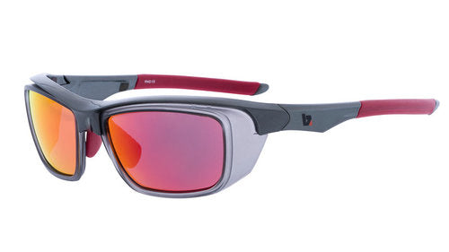 BZ Optics OZ Matte Grey Frame - High Prescription Glasses for Men & Women | Stylish & Durable Eyewear for Work, Driving & Outdoor Activities
