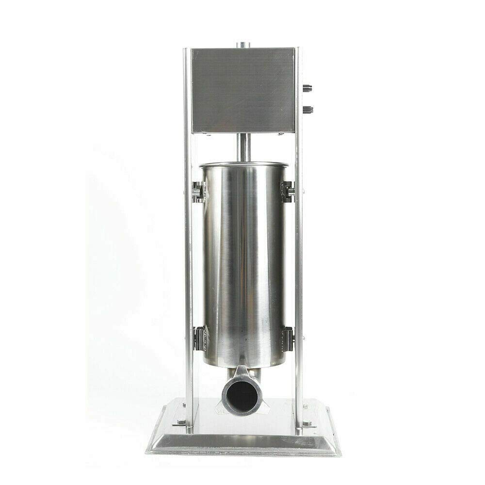 Stainless Steel Churro Maker Machine with 4 Nozzles - Heavy Duty Manual Sausage Stuffer & Filler for Bakeries, Cafeterias, Restaurants & Home Kitchens - Perfect for Making Latin Pastries, Donuts & Desserts