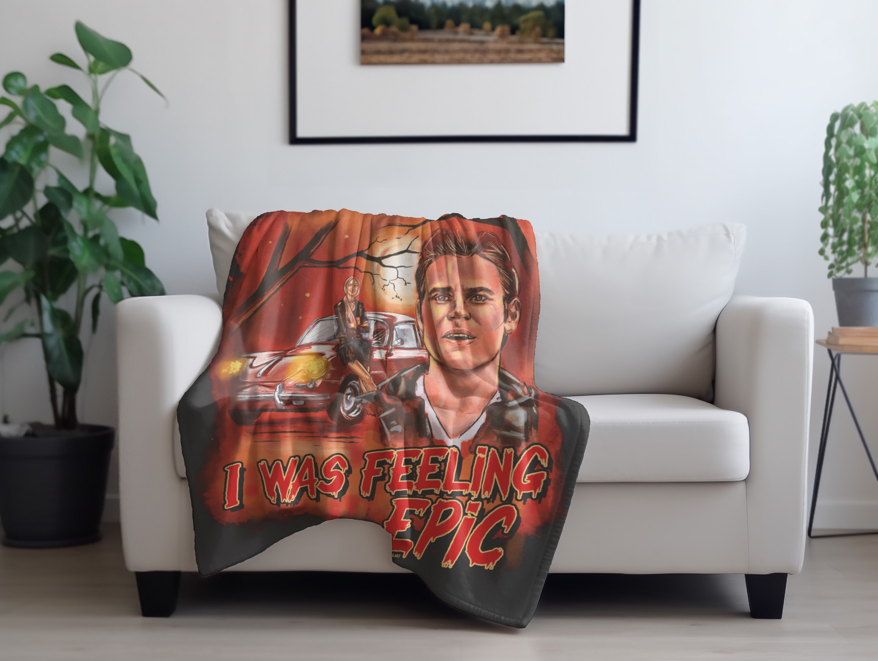 Epic Soft & Cozy Blanket for Adults - Ultra Warm Fleece Throw for Bed, Couch & Outdoor Use - Perfect for Netflix Nights, Camping & Lounging