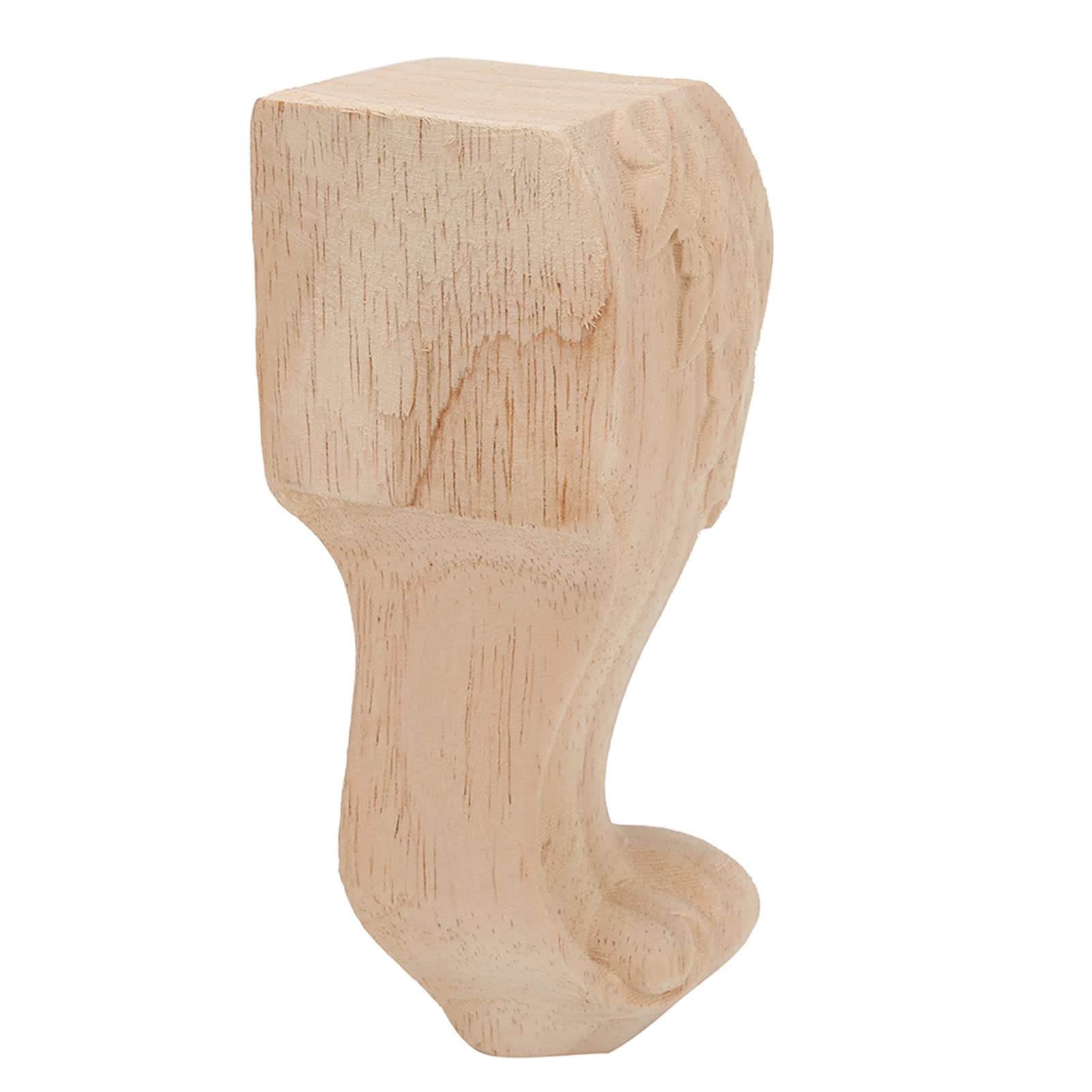 Handcrafted Wooden Cabinet Feet - 12x6cm Sofa & TV Stand Legs - Durable Furniture Legs for Home Decor - Perfect Gift for Friends & Family - Ideal for Living Room, Bedroom & Office Use