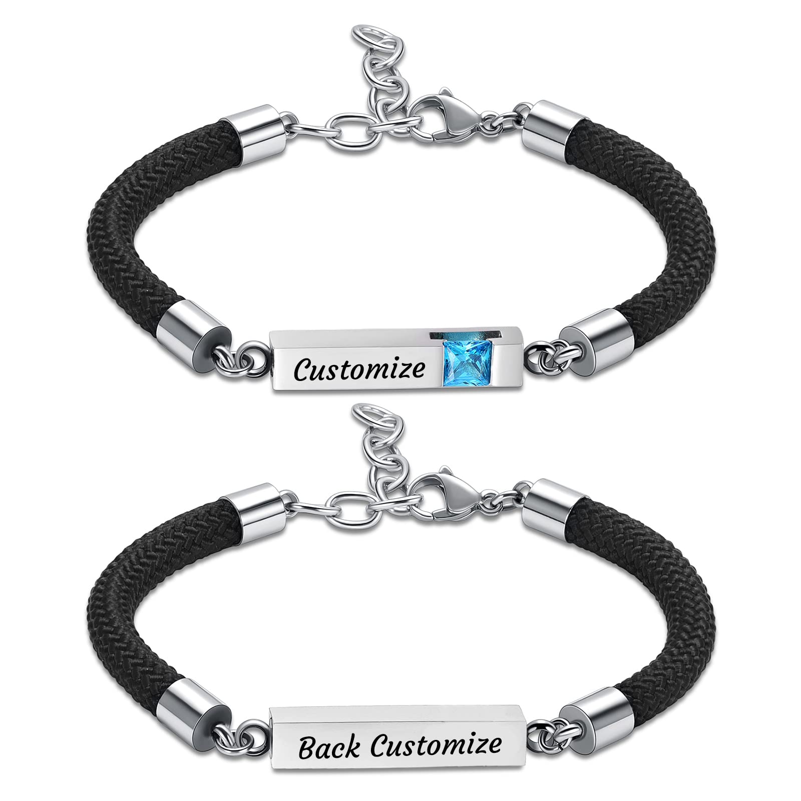 Cremation Bracelet for Ashes - Stainless Steel Memorial Jewelry for Loved Ones | Perfect for Grieving & Remembrance