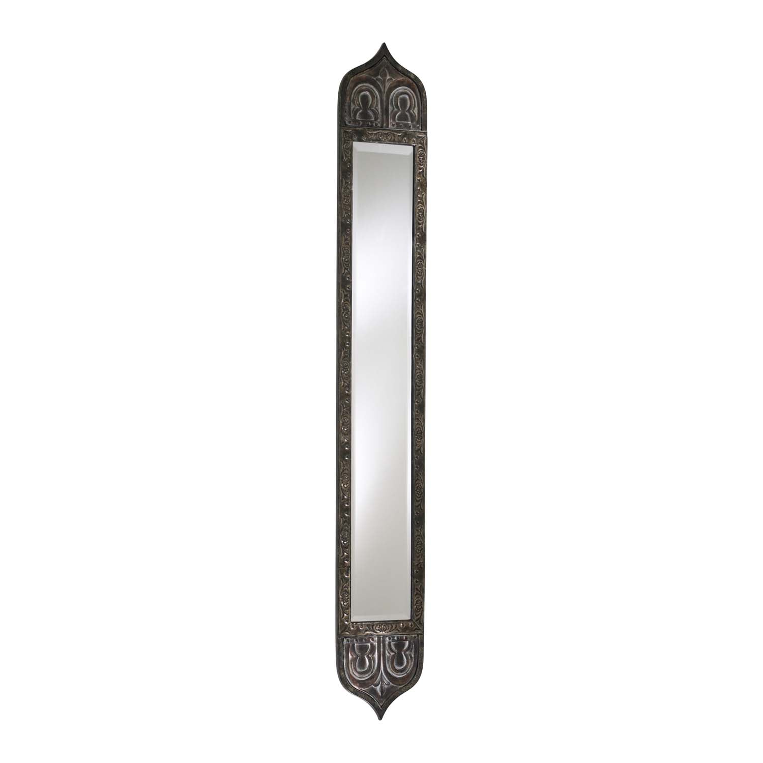 Skinny Tall Mirror - Rustic Verde Finish | Elegant Full-Length Wall Mirror for Living Room, Bedroom & Entryway | Cyan Design 01338