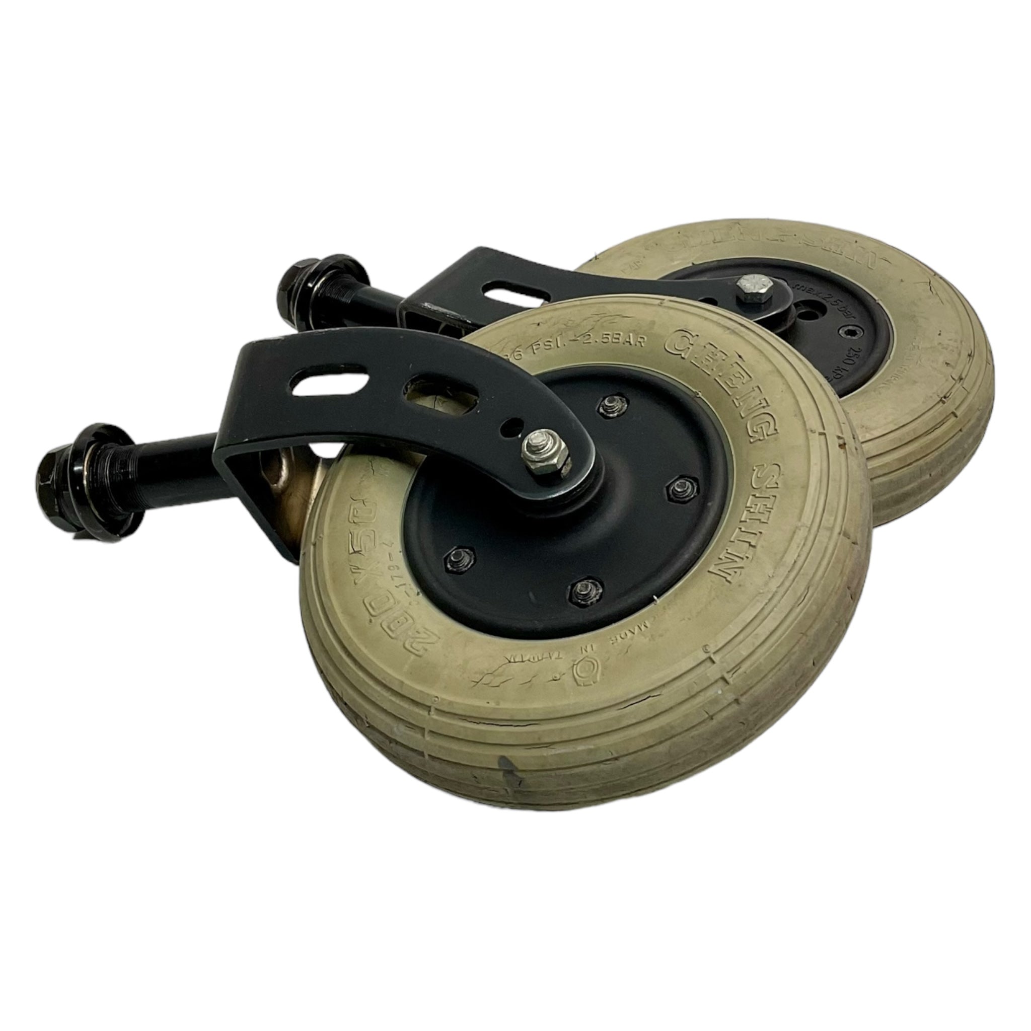 Set of 8 x 2 Inch Front Caster Wheels for Merits Dualer & Regal Power Chairs | Replacement Mobility Scooter Parts | Perfect for Indoor/Outdoor Use | Model 33000115