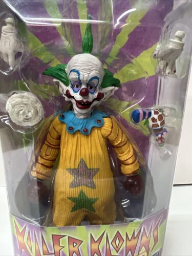 Amok Time Monstarz Killer Klowns From Outer Space Shorty Action Figure - Collectible Horror Movie Character for Display & Cosplay