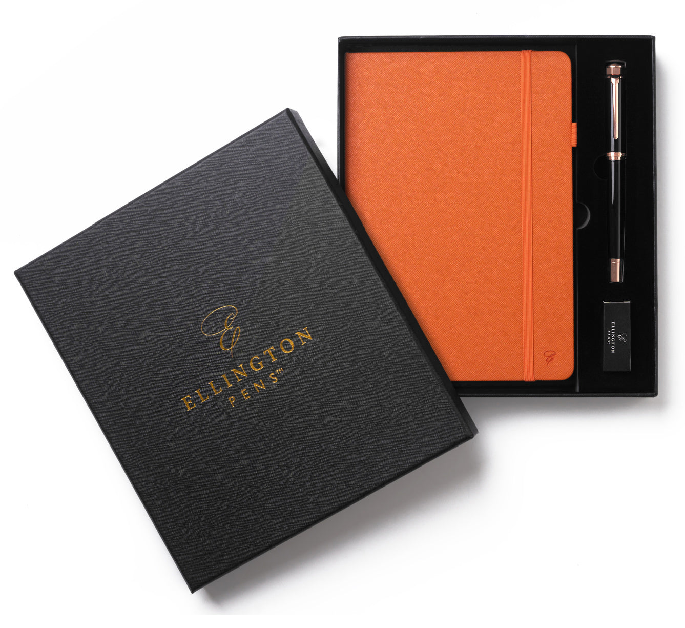 Midnight Rose Journal and Pen Set - Elegant Writing Notebook with Pen for Women, Gift Ideas for Her, Perfect for Journaling, Note Taking, and Creative Writing