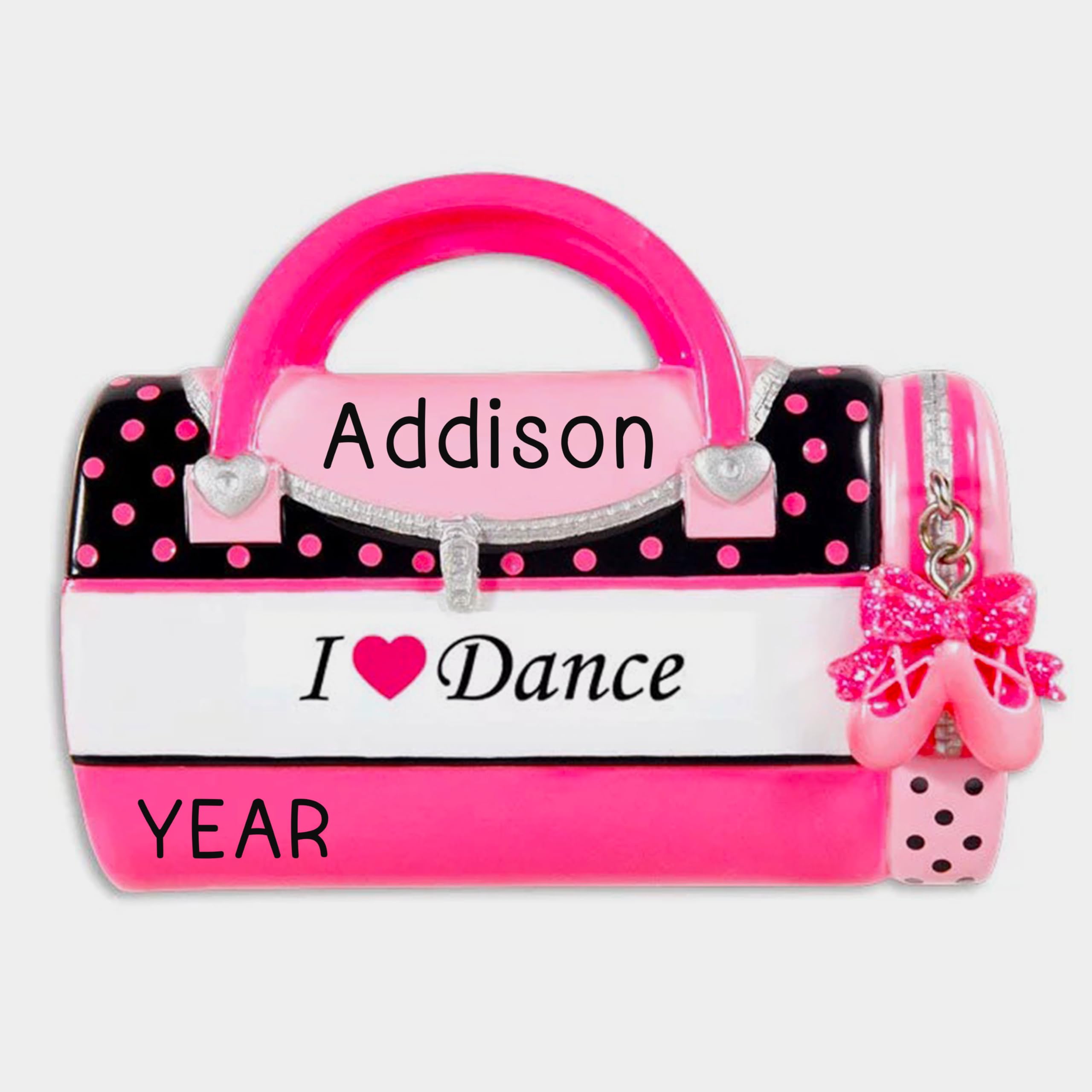 2024 Personalized Dance Ornaments – Fast 24h Customization – Christmas Tree Decorations for Dancers – Custom Gift Wrapped Dance Bag Keepsake – Perfect for Dance Recitals, Competitions & Studio Celebrations