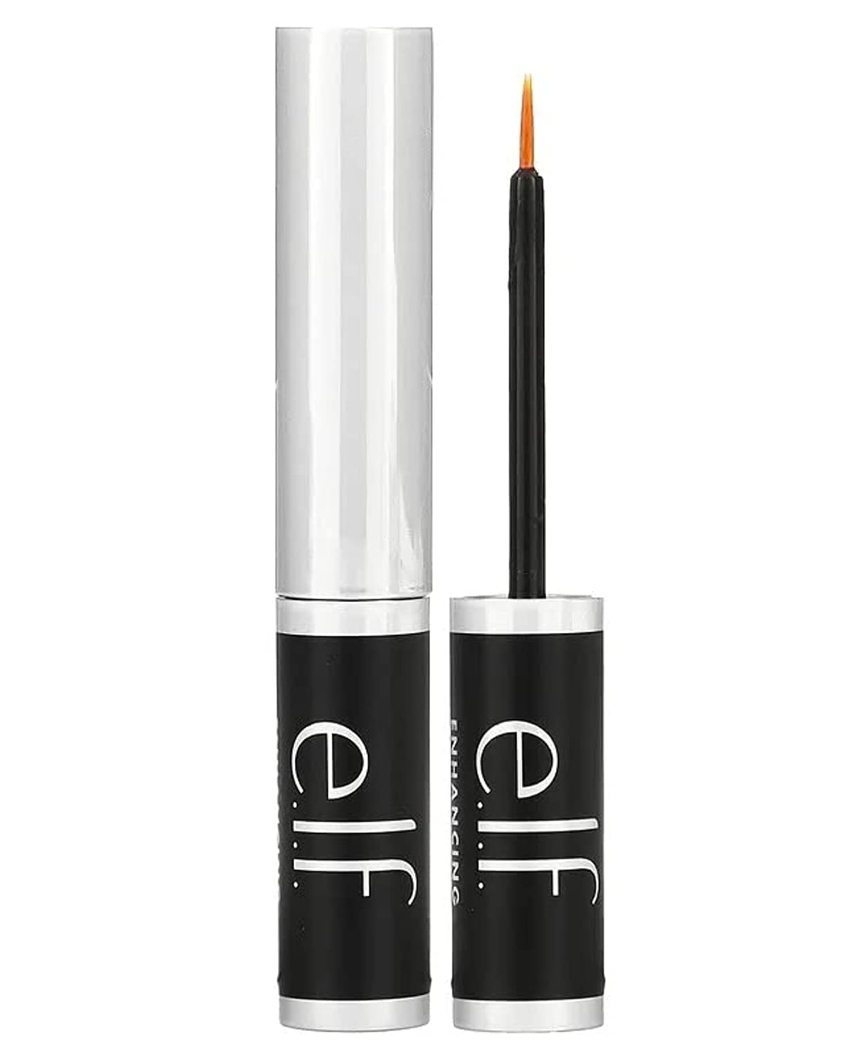 e.l.f. SKIN Enhancing Lash & Brow Serum Mini - Promotes Longer, Thicker Lashes & Brows - Nourishing & Conditioning Formula - Clear & Lightweight - Perfect for Daily Use & Nighttime Routine