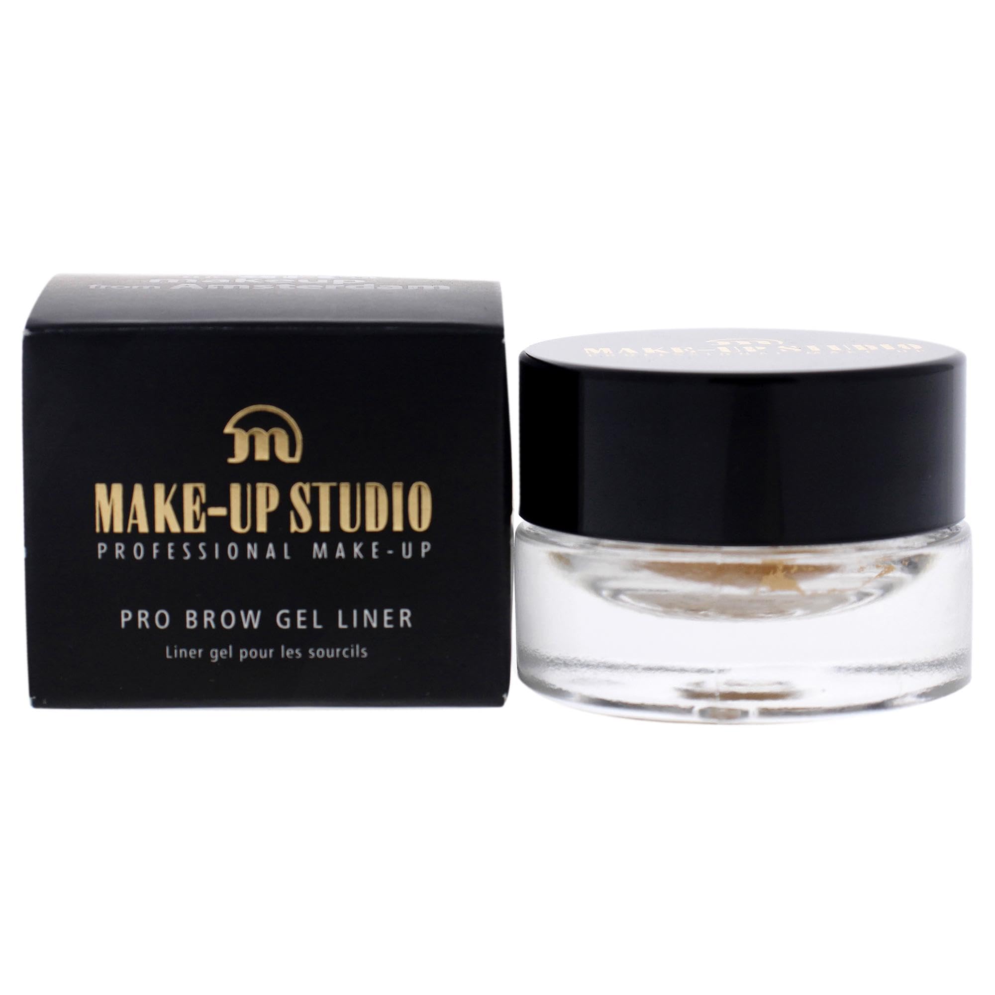 Make-Up Studio Pro Brow Gel Liner - Warm Blonde Eyebrow Gel for Women (0.17 oz) - Waterproof, Long-Lasting, Natural-Looking Brows for Everyday Makeup & Special Occasions