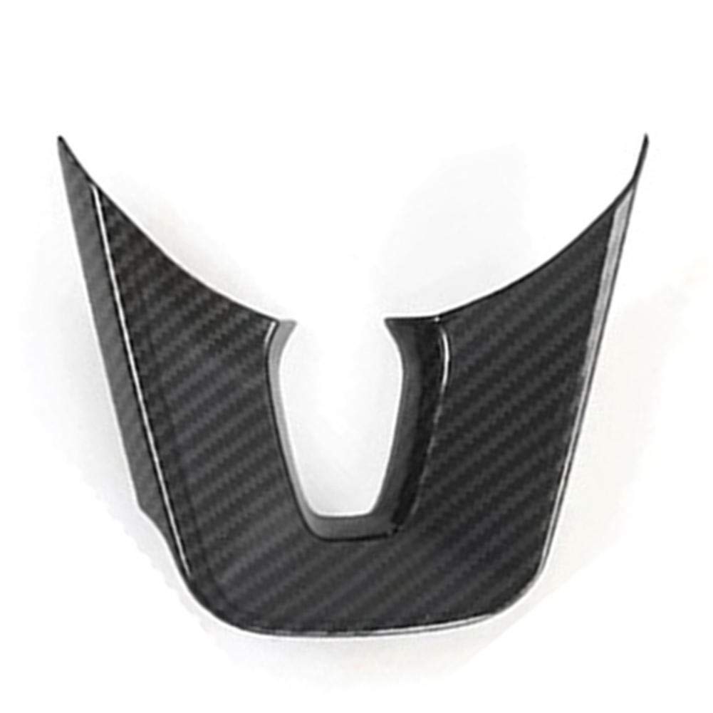 ASHDelk Premium Steering Wheel Cover Trim Sticker & Decoration Frame - Interior Accessories for Kia Seltos 2019 2020 - Enhance Driving Comfort & Style