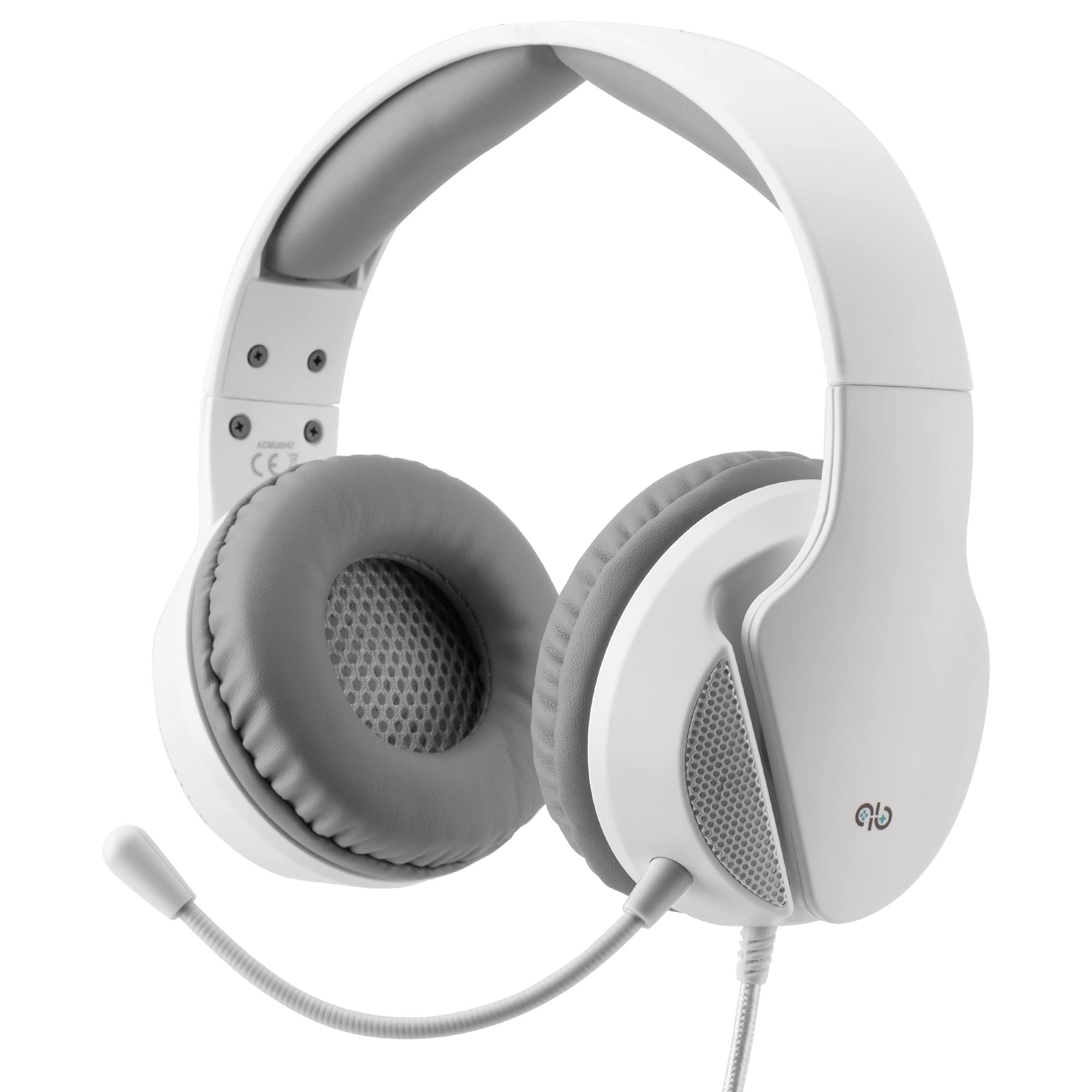 Wired Gaming Headset with Detachable Microphone, Adjustable & Compatible with PlayStation (PS4, PS5), Xbox One, Xbox Series X/S & Nintendo Switch - Perfect for Online Multiplayer, Streaming & Competitive Gaming