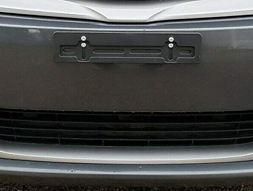 Premium Front License Plate Holder Bracket Kit for Rolls-Royce (All Models) - 30 Pack with 6 Screws & 2 Built-In Nuts Each - Durable Car Accessories for Luxury Vehicles - Perfect for Car Shows, Dealerships & Vehicle Registration Compliance