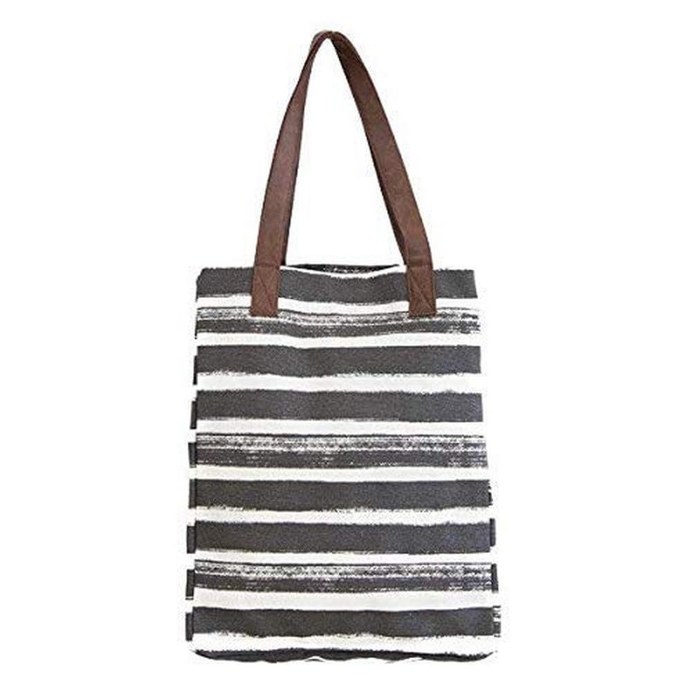 Stylish maika Market Tote Bag - Large Reusable Grocery Shopping Bag with Pockets - Perfect for Farmers Market, Beach, Work & Travel