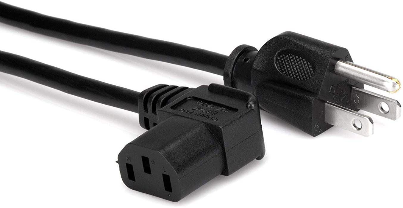 6 Feet Right Angle Power Cord for Dell P2210 22