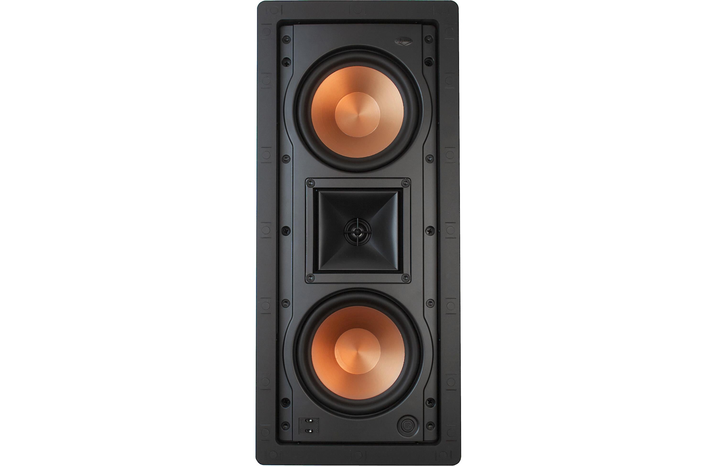 Klipsch R-5502-W II In-Wall Speaker - High Performance Home Audio for Home Theater & Surround Sound Systems | Perfect for Living Rooms, Bedrooms & Media Rooms