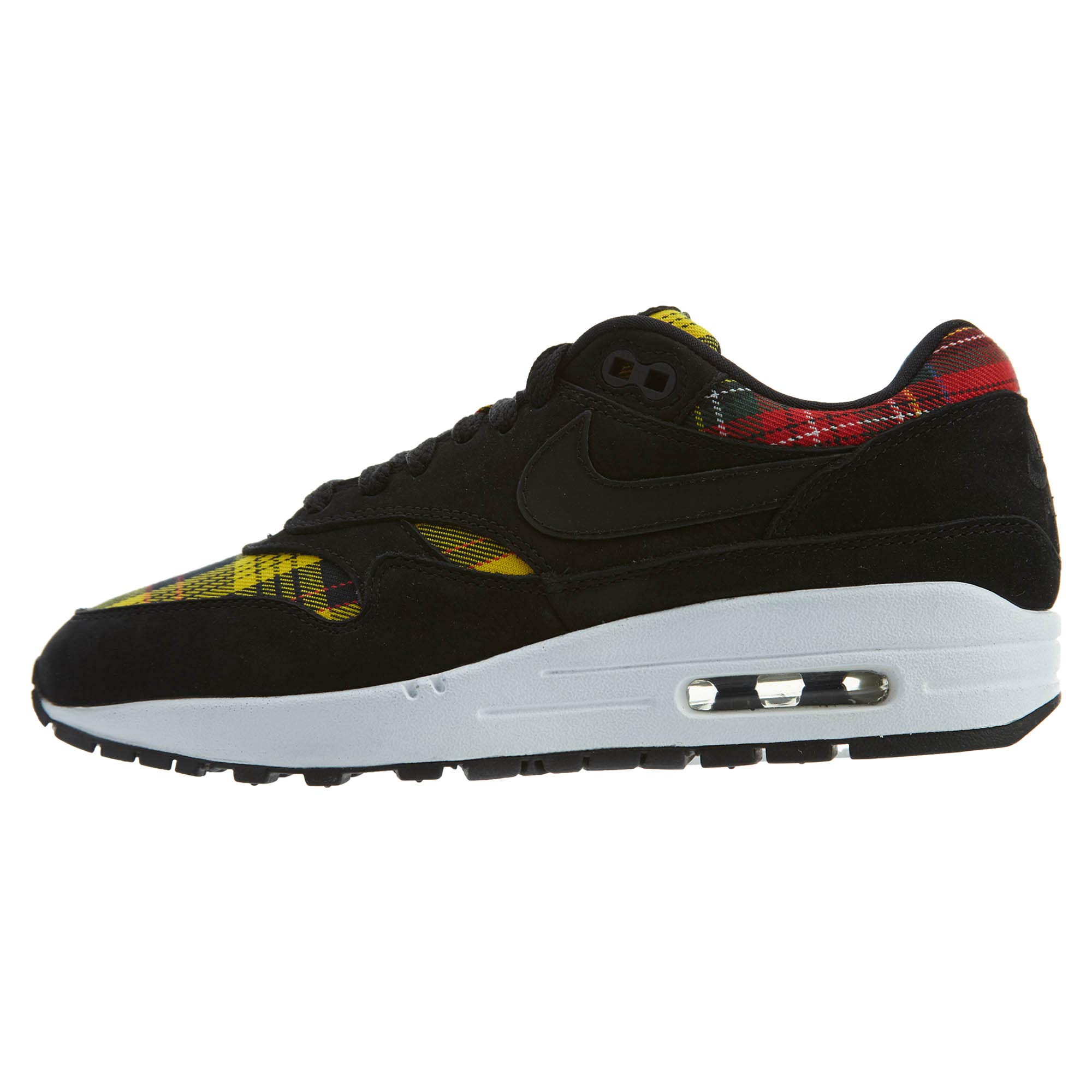Nike Women's WMNS Air Max 1 SE Sneakers - Black/Black University Red | Running, Walking & Casual Wear for Women