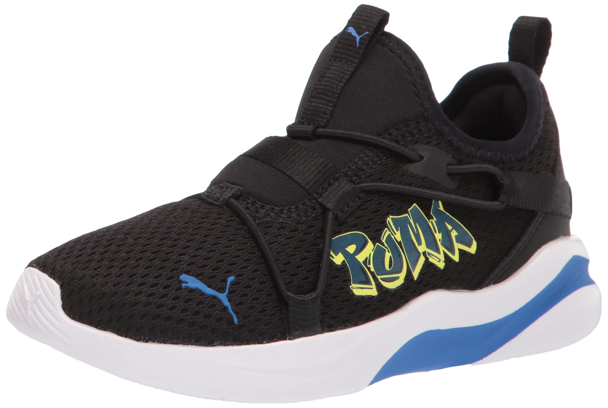 PUMA Softride Rift Slip-On Sneakers for Kids - Unisex Lightweight Comfortable Slip-On Shoes for Boys & Girls - Perfect for School, Playground & Everyday Wear