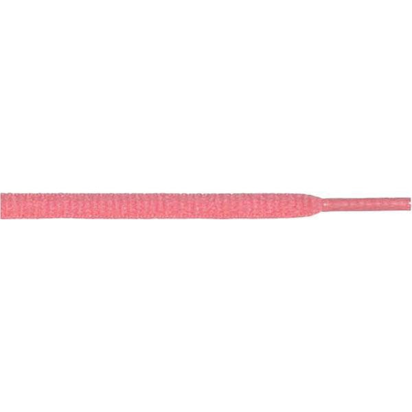 12 Pairs Pink Oval 1/4 Inch Shoelaces for Sneakers, Running Shoes & Casual Footwear - Durable & Stylish Laces for Everyday Wear