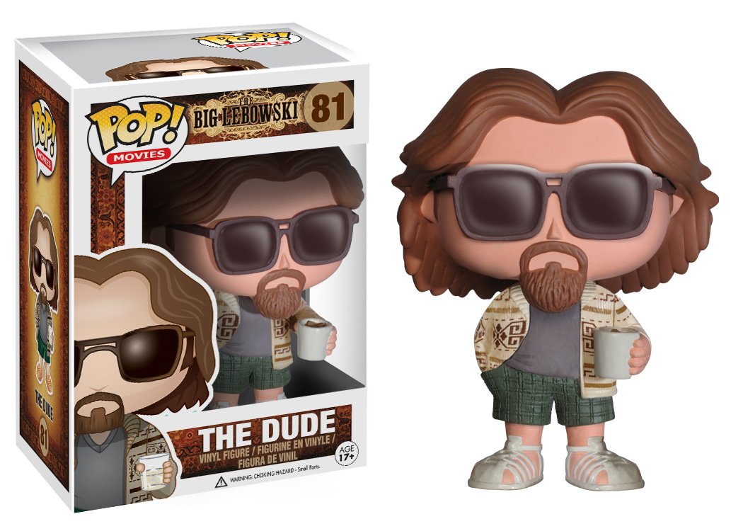 Funko POP Movies The Big Lebowski The Dude Vinyl Collectible Figure - Perfect for Movie Fans, Pop Culture Collectors & Home Office Decor